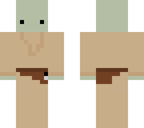 baby yoda but with six pack under shirt
