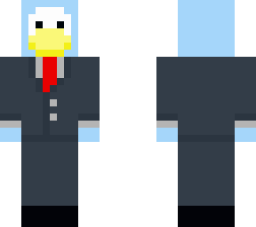 blue penguin in suit :)