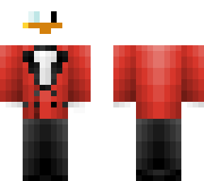 chicken in suit