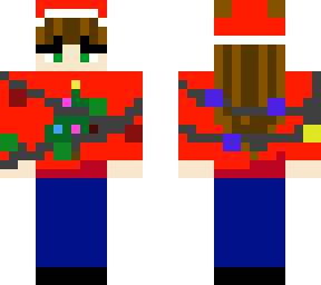 christmas girl skin