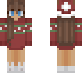 christmas skin edit