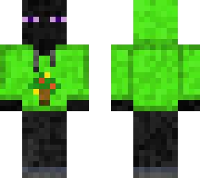 enderman in christmas hoodie