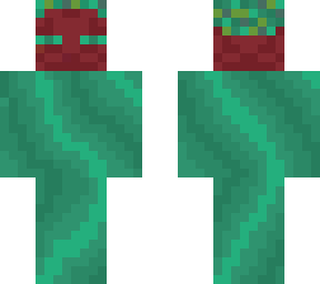 enderman warped forest themed skin