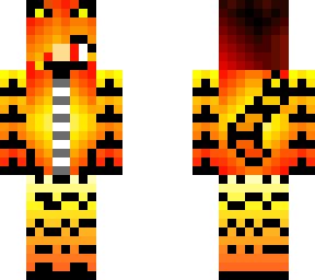 fire tiger girl