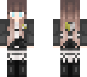 girl in black aot-like jacket 3.0