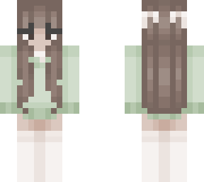 girl in green hood