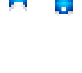 hat base - christmas blue santa hat