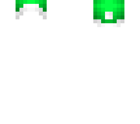 hat base - christmas green santa hat