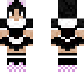 maid with cat ears