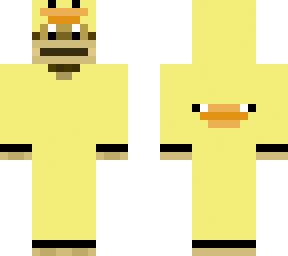monke in a duck suit