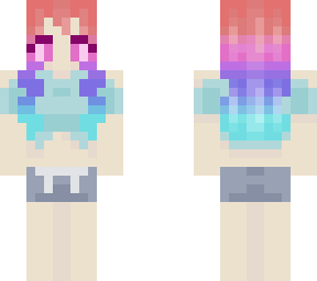 ooooooohh cool colorful hair