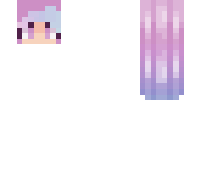pink, purple, and blue hair base
