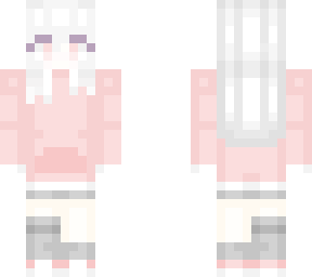 pink hoodie girl