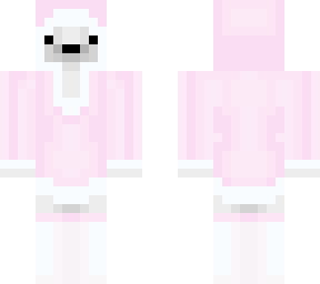 polar bear winter dress skin