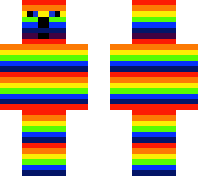 rainbow skin