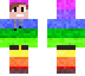 rainbow sweater and pants boy