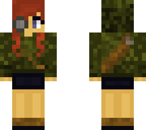 red-haired huntress (long hair edition)