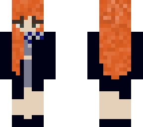 red haired ravenclaw girl with scarf