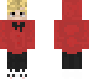 red hoodie teen