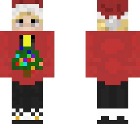 red hoodie teen xmas