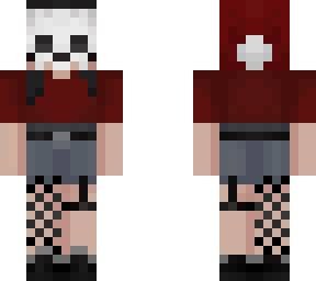 skull mask santa hat
