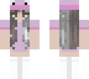 split dye dino girl