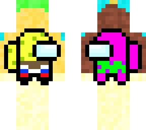 spongebob and patrick among us