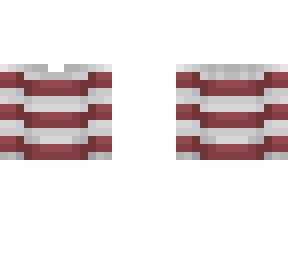 sweater base - white & gray w/ rusty brown stripes