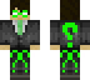 The Riddle Man Suit edition | Minecraft Skin