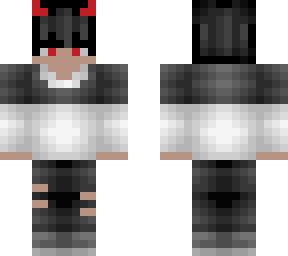 white and black (red demon)