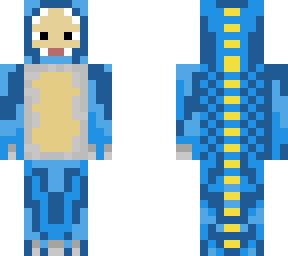 yellow/blue dinosaur