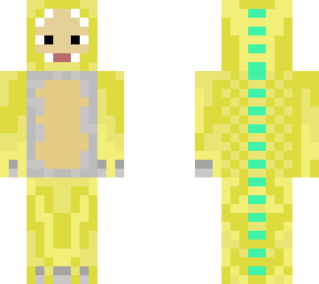 yellow dinosaur