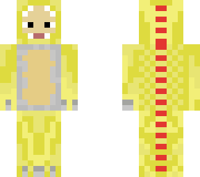 yellow/red dinosaur