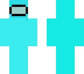among us cyan