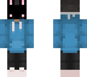 aqua bunny no ears