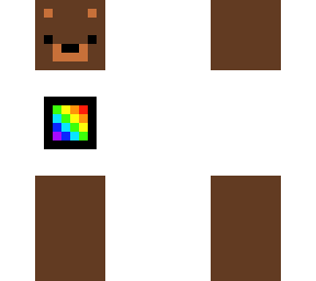 bear with a white shirt