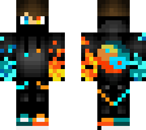 black and blue flash
