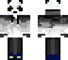 black and white panda