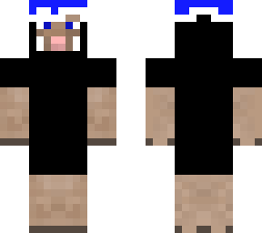 black/blue christmas sheep