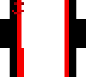 black,red and white