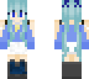 blue    cool  girl