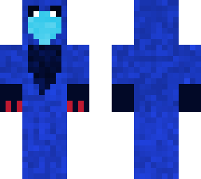 blue robed devil