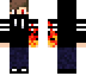 boy w/ red fire