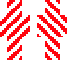 candy cane skin