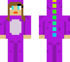 chica dinosaurio