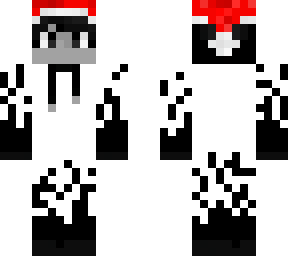 chrismas skin white&black