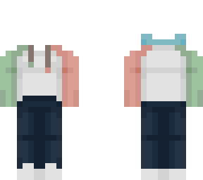 christmas color block hoodie - (matching) a female christmas skin