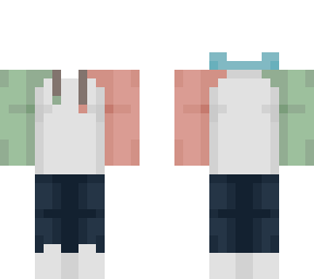 christmas color block hoodie - (matching) a male christmas skin