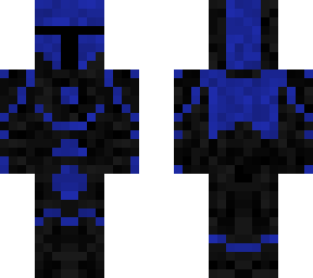 custom mando (blue)