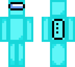 cyan among us character